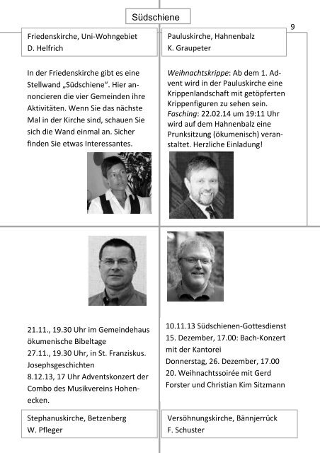 Advent 2013 - Kirchen in und um Kaiserslautern