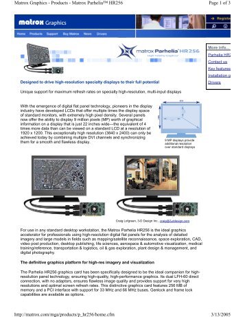 Matrox HR256 page.pdf - 9X Media
