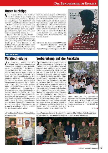 BwSW-Report - Bundeswehr-Sozialwerk