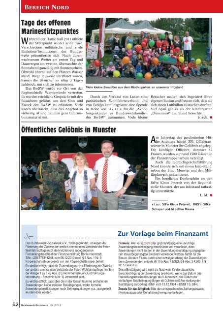 BwSW-Report - Bundeswehr-Sozialwerk