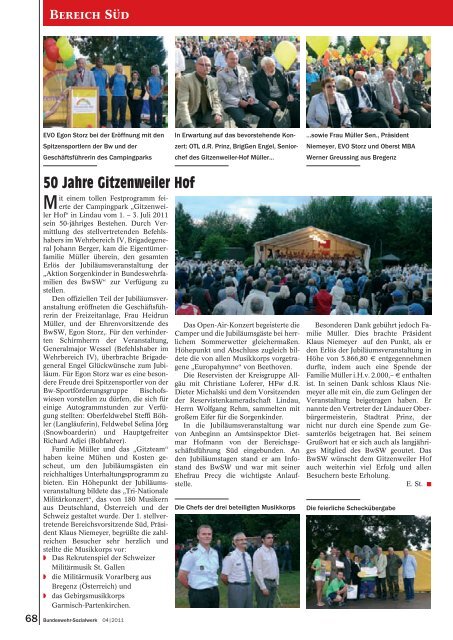 BwSW-Report - Bundeswehr-Sozialwerk