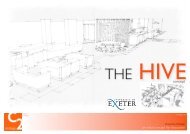 THE HIVE - initial 3D sketches - University of Exeter