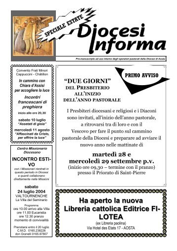 Ha aperto la nuova Libreria cattolica Editrice FI- LOTEA - Webdiocesi