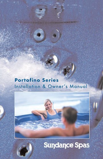 2004 Portofino Owners Manual - Sundance Spas