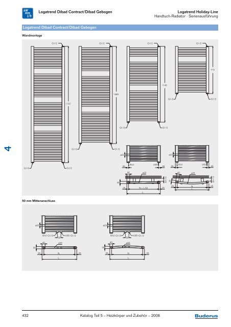 Nutzungshinweise Katalog Teil 5 – Heizkörper und ... - Buderus