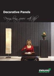 Decorative Panels Design living spaces- with style - emsland-paneele