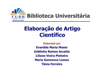 Artigo cientifico de marketing