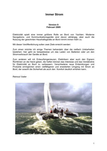 Buch Immer Strom - BUKH Bremen