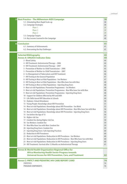 Ethiopia - Country Progress Report - unaids