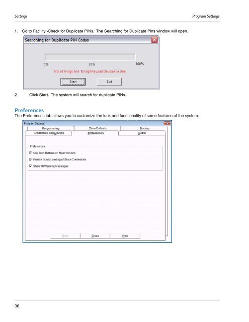 Schlage Express User's Manual - Security Technologies