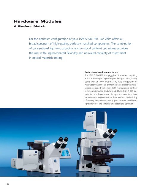 LSM 5 EXCITER - Carl Zeiss