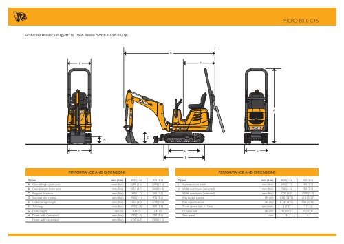 Technical Specification - Jcb