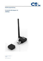 Manual CSL WLAN USB Adapter V4 300Mbps - CSL-Computer FTP ...