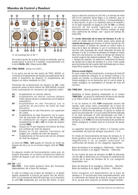 El Manual de la Instrucción El Modelo: 5105A - BK Precision