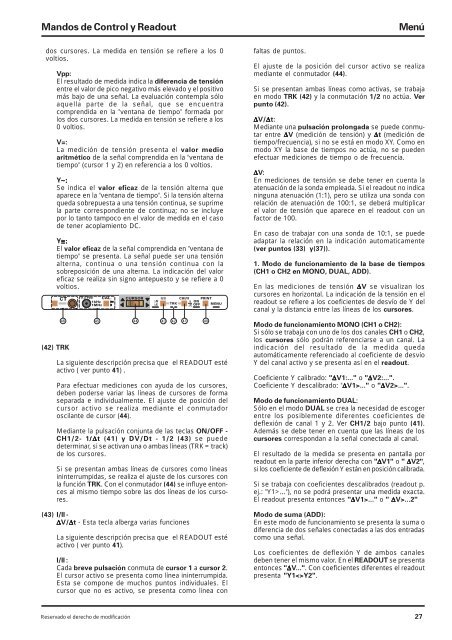 El Manual de la Instrucción El Modelo: 5105A - BK Precision