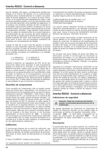 El Manual de la Instrucción El Modelo: 5105A - BK Precision