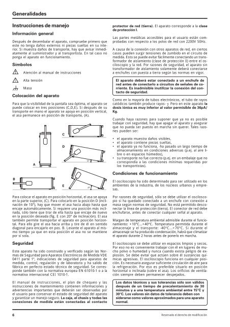 El Manual de la Instrucción El Modelo: 5105A - BK Precision