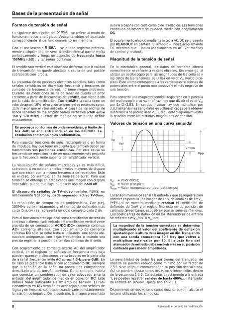 El Manual de la Instrucción El Modelo: 5105A - BK Precision