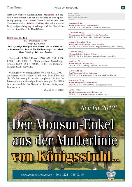 Betting to go? - Turf-Times Deutschland
