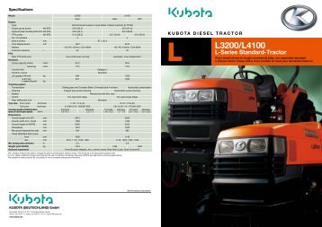 Brochure (PDF) - Kubota
