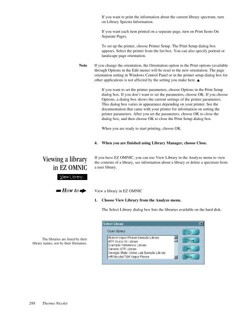 Thermonicolet Omnic Software User's Guide 6.1 (PDF) - Charles E ...