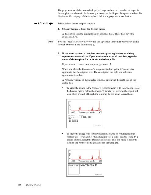 Thermonicolet Omnic Software User's Guide 6.1 (PDF) - Charles E ...