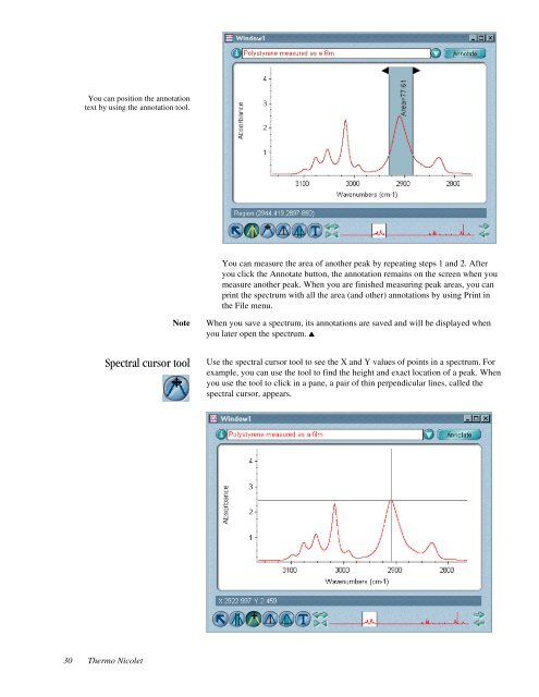 Thermonicolet Omnic Software User's Guide 6.1 (PDF) - Charles E ...