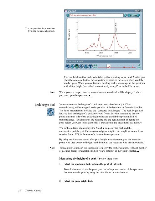 Thermonicolet Omnic Software User's Guide 6.1 (PDF) - Charles E ...