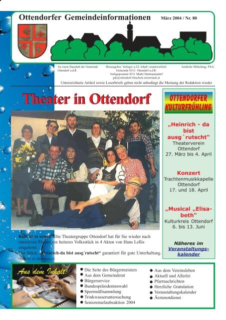 MÃ¤rz 2004 / Nr. 80 (3,17 MB) - Ottendorf an der Rittschein