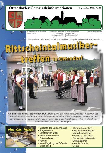 September 2005 / Nr. 86 (3,47 MB) - Ottendorf an der Rittschein