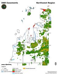 Northwest Region - Michigan Department of Natural Resources