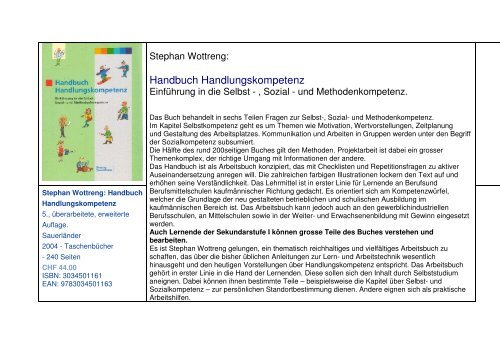 Wottreng_Handbuch Handlungskompetenz