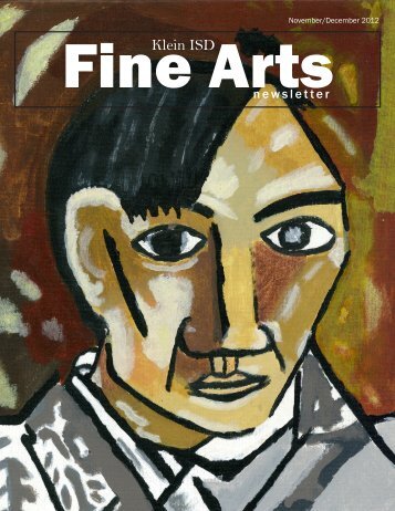 November/December 2012 Fine Arts Newsletter - Klein Independent ...
