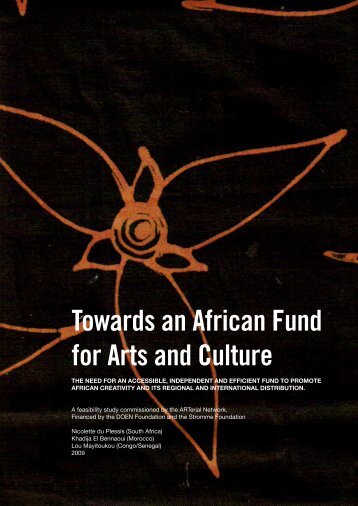 Towards an African Fund for Arts and Culture - Arterial Network