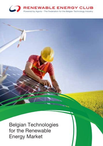 Belgian Technologies for the Renewable Energy Market - Agoria