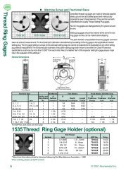 M5 X .80 Class 5H Taperlock Thread Plug Gage Set