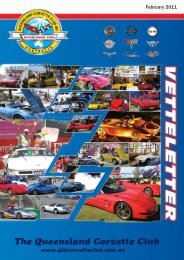 February 2011 - qld corvette club inc