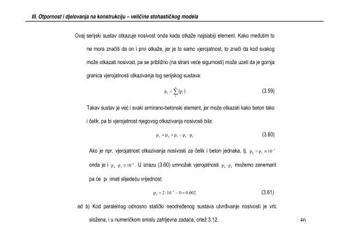 3. Otpornost i djelovanja na konstrukciju: veličine stohastičkog modela