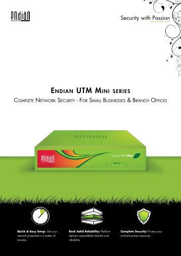 Endian UTM Mini Datasheet