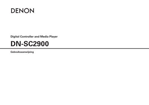 Handleiding SC2900 - Mennegat Trading BV