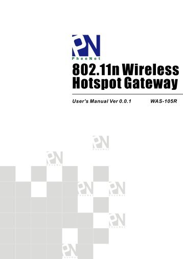 802.11n Wireless Hotspot Gateway - Solwise