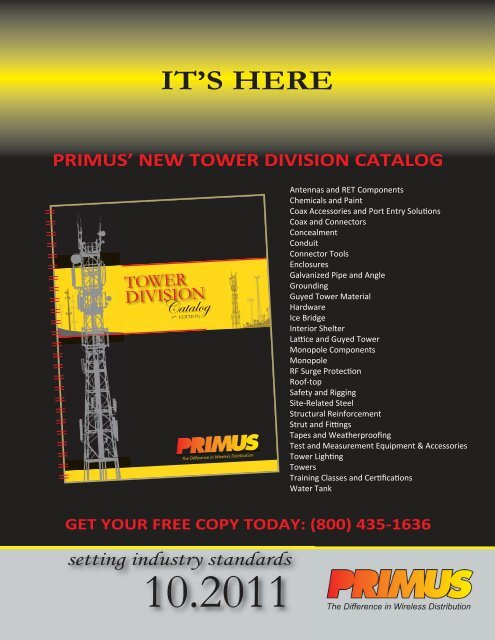 Prime_Connection_4Q11:Layout 1.qxd - Primus Electronics ...