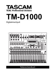 Tascam TM-D1000