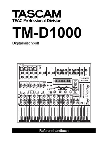 Tascam TM-D1000