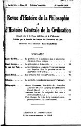 Revue d'Histoire de la Philosophie l'Histoire GÃƒÂ©nÃƒÂ©rale de la ...