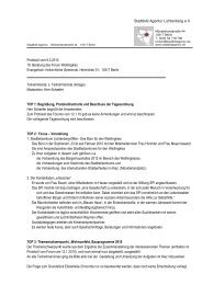 Stadtbild Agentur Lichtenberg e.V. Protokoll vom 9.3.2010 19 ...