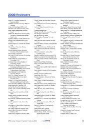 2008 Reviewers - ETRI Journal