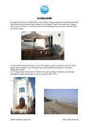 LA VILLA DUNE - Office de tourisme du Sultanat d'Oman