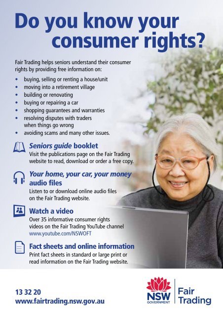 Southern Directory - Seniors Card - NSW Government