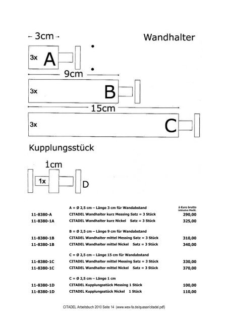 CITADEL Composition - Wex-fa.de